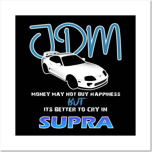 Toyota Supra mk4 Wall Art by JDMzone